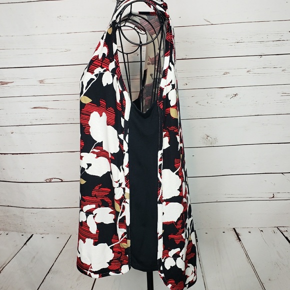 J. Jill Floral Sleeveless Petite Top - Picture 5 of 8